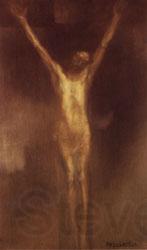 Eugene Carriere Crucifixion Germany oil painting art